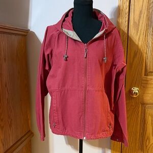 Cabela's Maroon Utility Jacket with Hood